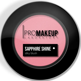 Румяна шелковистые с сияющим эффектом Sapphire Shine, 3г PROmakeup laboratory