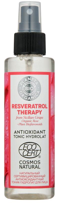 Тоник-гидролат для лица антиоксидантный Bio Resveratrol Therapy, 150мл Planeta Organica