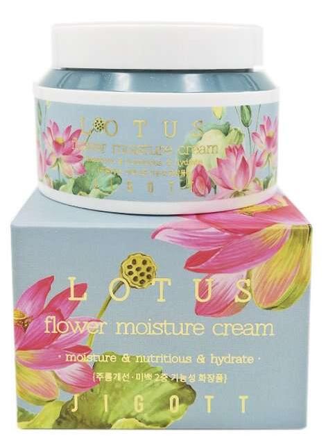 Крем для лица Lotos Flower Moisture Cream, 100мл Jigott